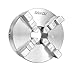 K12-200 four jaw lathe chuck 8'' inch 200mm lathe tool accessory with hardened steel for bench lathe