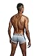JOCKMAIL Herren-Boxershorts, Baumwolle, einfarbig, sexy, U-konvexe Unterwäsche, GAY, GRAU, Medium