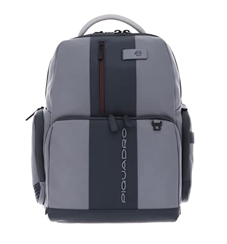 PIQUADRO Urban Computer Backpack Grigio/Bordeaux