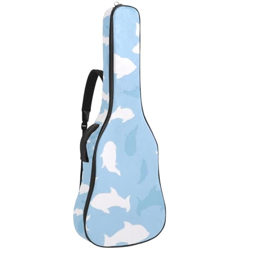Housse pour guitare acoustique contre la pluie avec grand compartiment