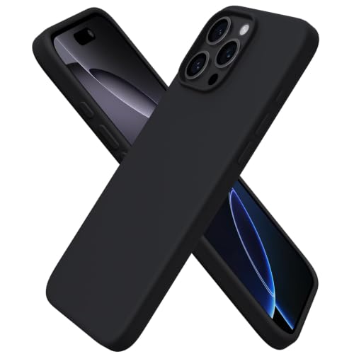 Image of ORNARTO Compatible with iPhone 16 Pro Max Case, Liquid Silicone Slim Cover