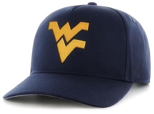 Gorra deportiva azul bordada ajustable con logo miniatura 1