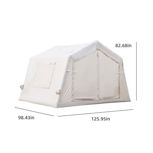 Carpa Inflable para Camping 4-6 Personas con Bomba de Mano miniatura 2