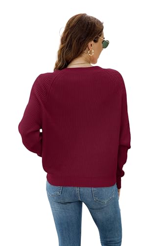 Image of TASAMO Womens Cardigan Sweaters 2026 Fall Cropped Lightweight Sweater