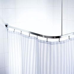 Universal Shower Track - Silver by Ziggiziggi