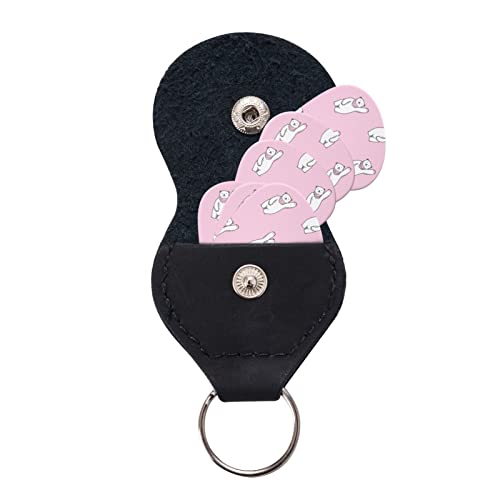 Polar Bear Pink Lot de 6 médiators pour guitare acoustique, guitare électrique, basse, ukulélé – fins, moyens et épais - Les Beatles, Paul McCartney, John Lennon, RIngo Starr, George Harrison Polar Bear Pink Lot de 6 médiators pour guitare acoustique, guitare électrique, basse, ukulélé – fins, moyens et épais – Image 6