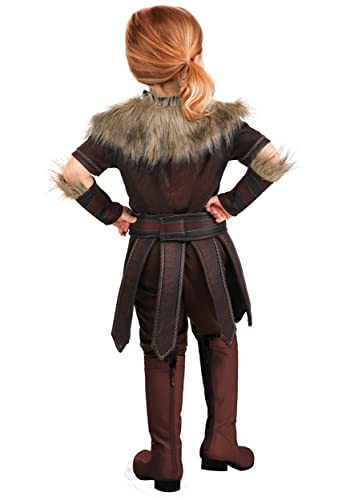 Disfraz Vikingo Victorioso para Niñas Pequeñas miniatura 3