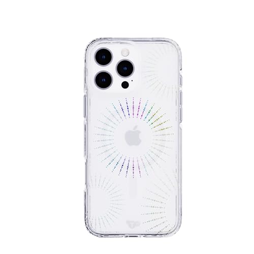 Coque iPhone 16 Pro Max antichoc Tech21 EvoSparkle MagSafe transparente anti-jaunissement