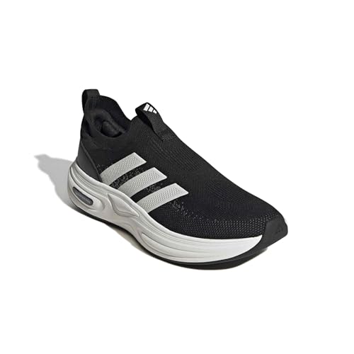 adidas Herren Cloudfoam Cuxxion Slip On Shoes, core Black/core White/Grey Five, 45 1/3 EU – Ansicht 4
