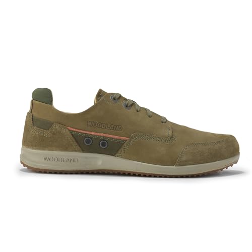 Image of Woodland Men's Leather Sneaker