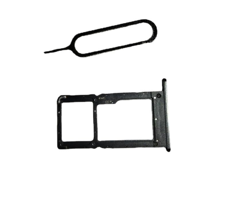 zhxchzhi OEM SIM Card Tray Card SD Tray Holder Slot +pin Replacement for Nokia G400 5G TA-1476 Parts, Grey