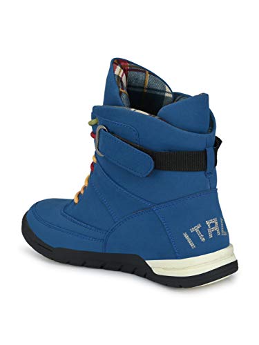 Image of Eego Italy Premium High Top Men's Boots (NR-6-NAVY-6)