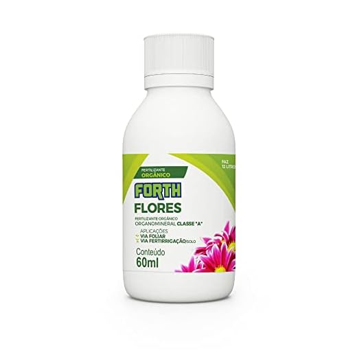Fertilizante Adubo Forth Flores Liquido Conc. 60 Ml - Frasco