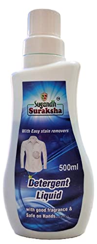 Sugandh Suraksha Liquid Detergent for Top and Front Load Washing Machines (1 Ltr) (3)
