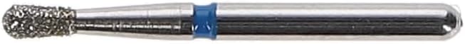 401581 HSB FG 830-014M Pear Medium Grit Diamond Burs 10/Pk