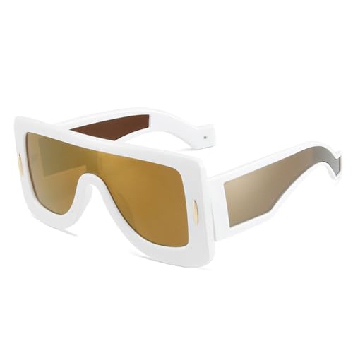 Lunettes de soleil carrées une pièce pour affirmer votre style unique et audacieux