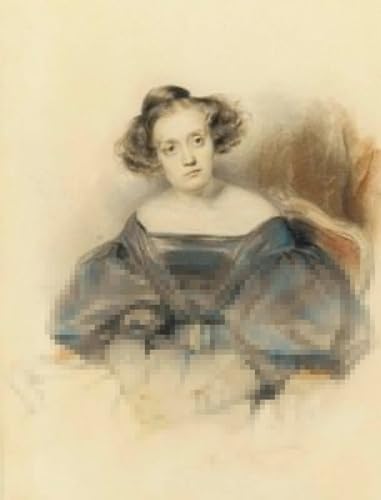 Tableaux graffiti art mural portrait Marie Dorval poster moderne 60x90