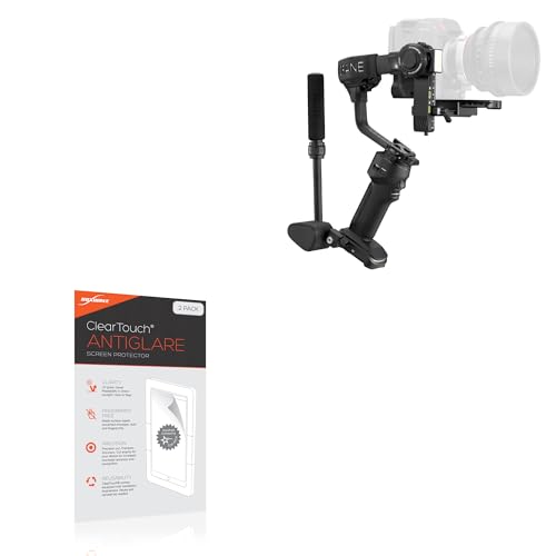 BoxWave Screen Protector Compatible With Zhiyun Crane 4 - ClearTouch Anti-Glare (2-Pack), Anti-Fingerprint Matte Film Skin