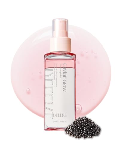 Delere Caviar Glow Soothing Mist | Korean Glass Skin Spray Serum ...
