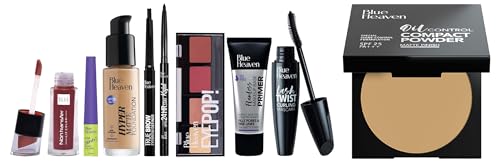 Blue Heaven Festive MakeUp Kit For Women, Medium Tone Combo, 75gm...