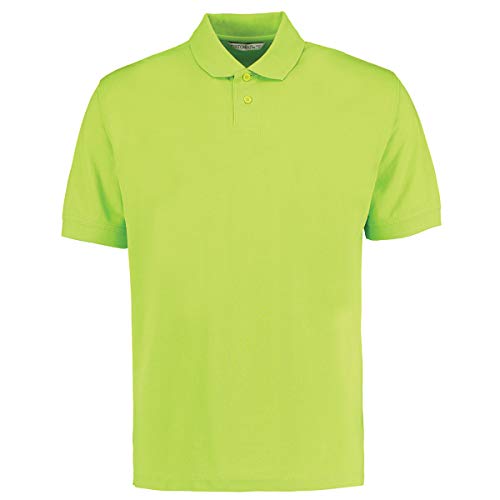 Kustom Kit Mens Regular Fit Workforce Pique Polo Shirt (M) (Lime Green)