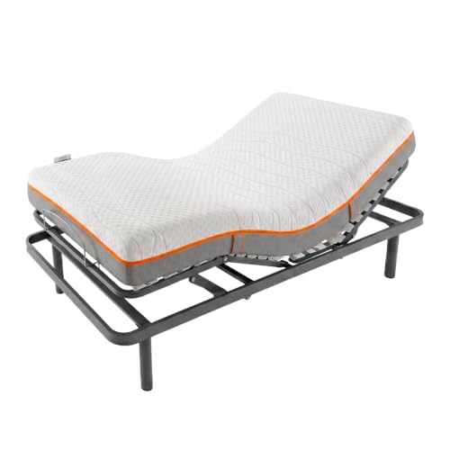 amuéblate Online - Cama Eléctrica Articulada 90 x 190 + Colchón Germania