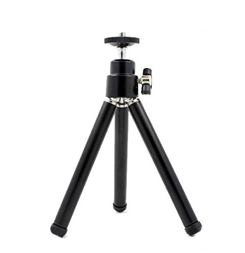 Ecostconnection 7" Extendable Mini Tripod For Logitech Webcams C920 C922 And Other Small Cameras + Microfiber Cloth #TOP1