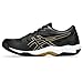 ASICS Men's Gel-Rocket 11 2E Volleyball Shoes, 6.5, Black/Pure Gold