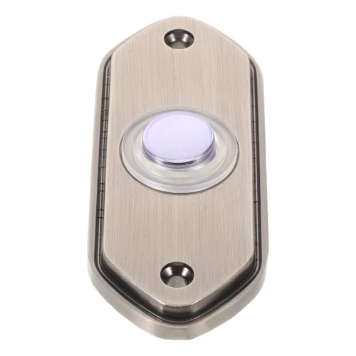Botón de timbre de latón hexagonal resistente al polvo para evitar atascos en la entrada 2