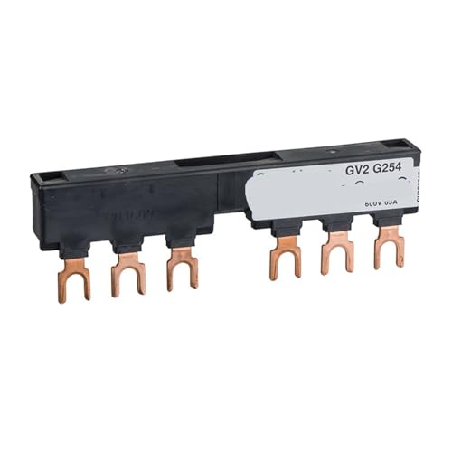 Barra colectora de cortocircuito GV2G354 para modelos GV2 5