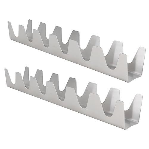 PRETYZOOM Cooking Taco Holders Mexican Tortilla Rack Roasting Rack for Hard Shell Tacos Dishwasher Safe