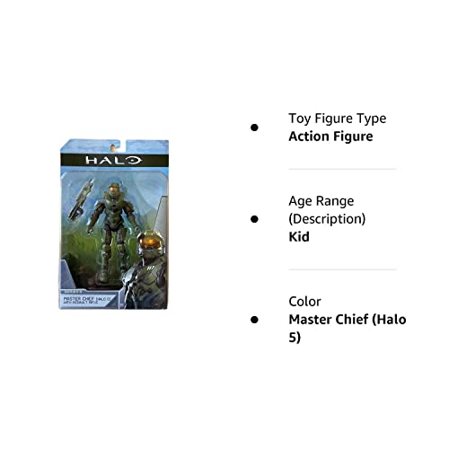 Halo Infinite World Of Halo 4'' Figures Series 1 2 3 4 Collection (Choose Figure) (Master Chief (Halo 5)) #TOP2