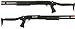 Evike Airsoft - CYMA Standard M870 3-Round Burst Multi-Airsoft Shotshell Loading Airsoft Shotgun (Model: Folding Stock) - (PID: 63538)