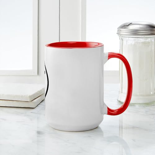 Mug Ovalado Cerámico Blanco 15 oz miniatura 4