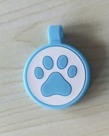 PawPrint Guardian QR Code Pet Tag: Stylish Collar Accessory for Pet Safety