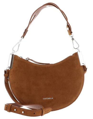 Sac à épaule bandoulière Sunup Suede Coccinelle en cuir de daim chic