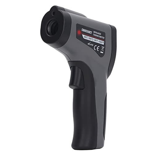 Digital Thermometer Handheld Industrial Thermometer with Colorful LCD Display Backlight Screen for Home Living ABS Material