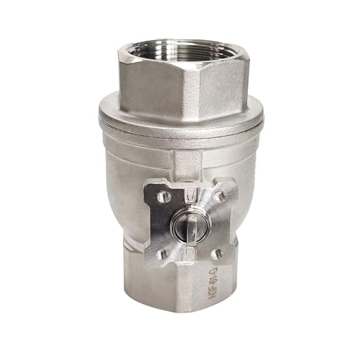 Vanne DN40 acier inoxydable pour circuit d'eau sanitaire domestique