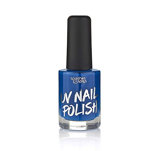 Splashes & ☛ Spills Vernis à ongles UV Glow Blacklight Bleu 13 ml Cover