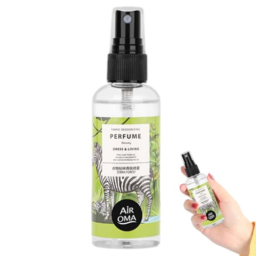Ambientador de ropa, desodorante, ambientador de ropa, 100 ml, spray para eliminar olores, ambientador de ropa, duradero, portátil y natural para