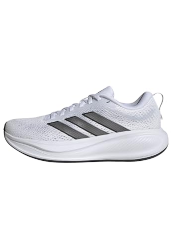 adidas Women's Response Pace Running, White/Black/Halo Silver, 8