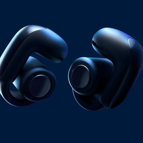 Image of Bose (Certified Renewed) Ultra Open Earbuds, Lunar Blue