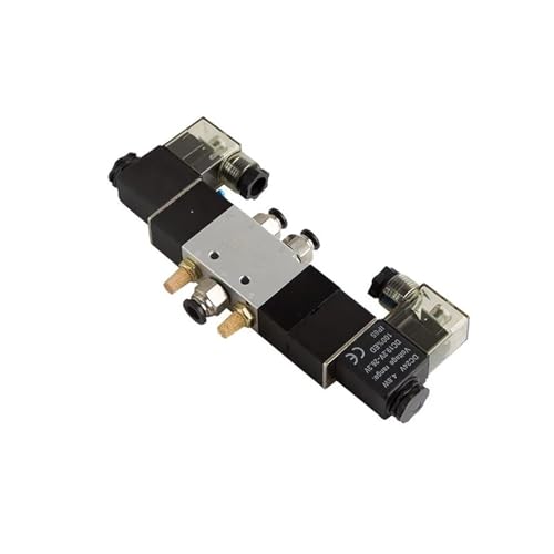 Électrovanne 4V230C-08 DC24V et bloc de distribution pneumatique