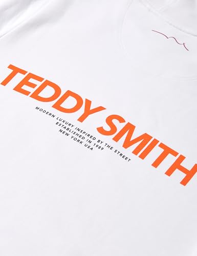 Sweatshirt à Capuche Garçon Teddy Smith S-Call Jr en Molleton Premium - 4