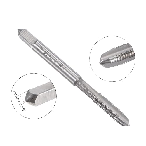 TOP-VIGOR M5 x 0.8mm Metric Left Hand Tap and Die Set, Machine Thread Screw Tap with Round Threading Die - Image 3