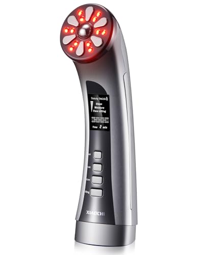 XIAOCHI 4-in-1 Facial Massager for Face & Neck – Silver