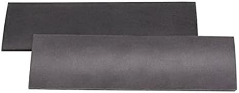 Speedway Motors Steel Radiator Mounting Bracket with Rubber Pads Kit Universal Fit Zinc Plated Hardware for Secure Radiator Support with Upper and Lower Brackets