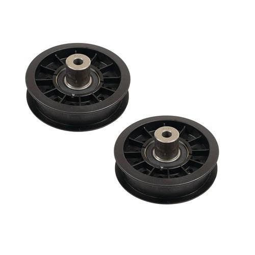 PHUOC LOC THO for AM134501 Qty 2: Flat Plastic Idler Pulley Fits for John Deere X300