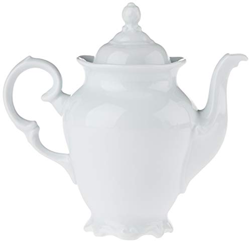 Serviço Chá Café 53 Peças Porcelana Schmidt Com Relevo Pomerode Branca Pacote De 053 No Voltagev