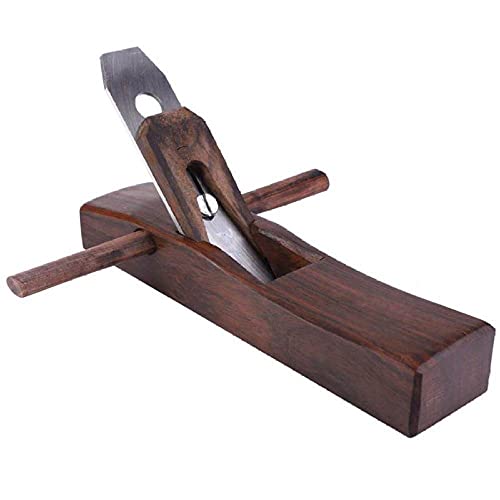 Cepilladora de plano manual para carpintería Carpintero de madera Cepillado de carpintería Herramienta de artesanía en madera Cepilladora de acero de precisión , como se muestra